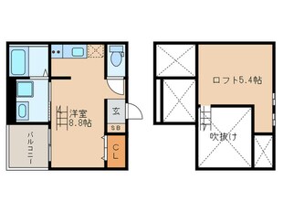 フェリーチェの物件間取画像